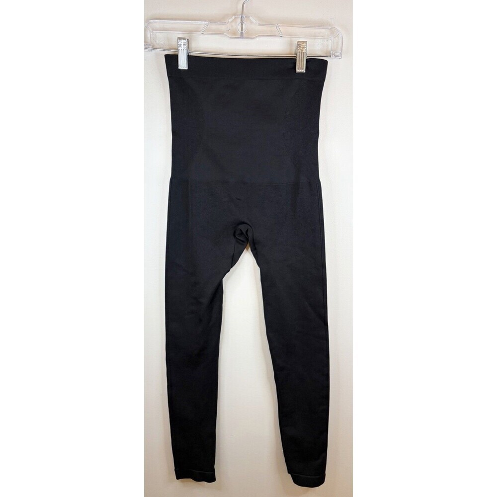 SHAPERMINT Essentials High-Waisted Shaping Capri Black Women Small